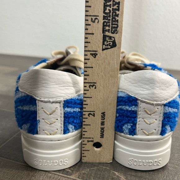 NWOB Soludos Leather Ibiza Platform Psychedelic Spiral - Picture 9 of 13